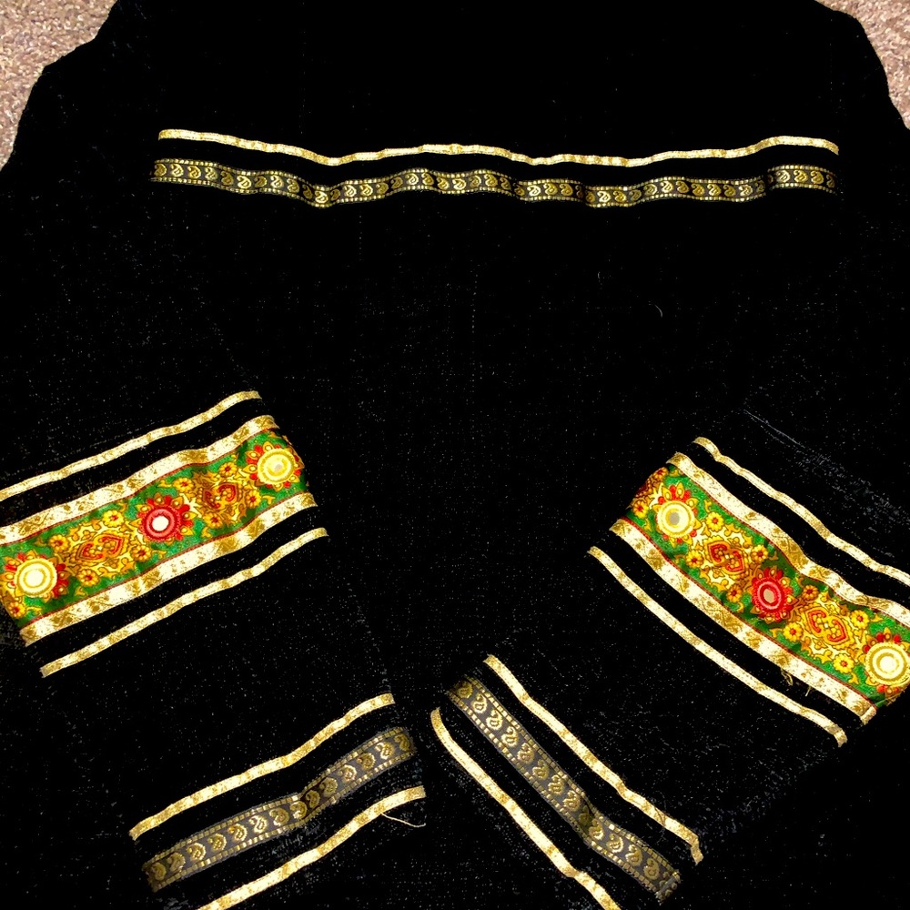 Black and Gold Blazer